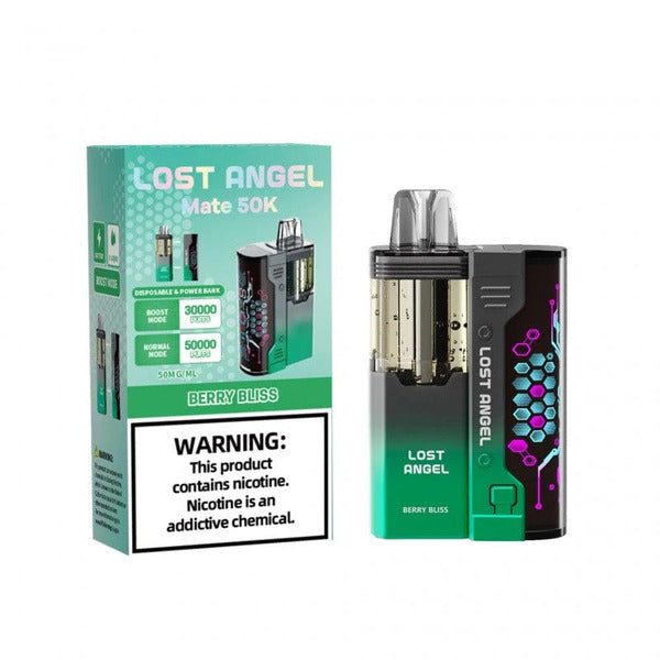 Best Deal Lost Angel Mate 50,000 Puffs Disposable Kit 5-Pack - Berry Bliss