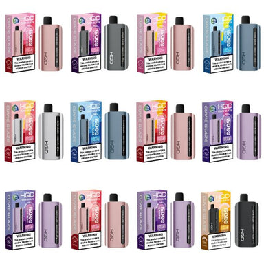 Best Deals - HQD Cuvie Glaze 15,000 Puffs Disposable