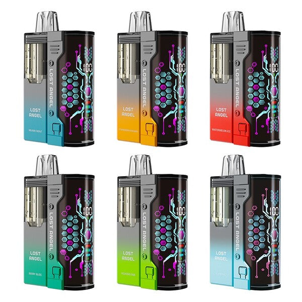Best FlavorsLost Angel Mate 50,000 Puffs Disposable Kit 5-Pack